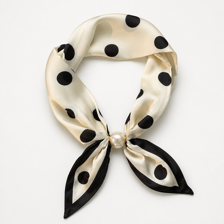 Pearluxe – Faux Pearl Magnetic Scarf Clasp