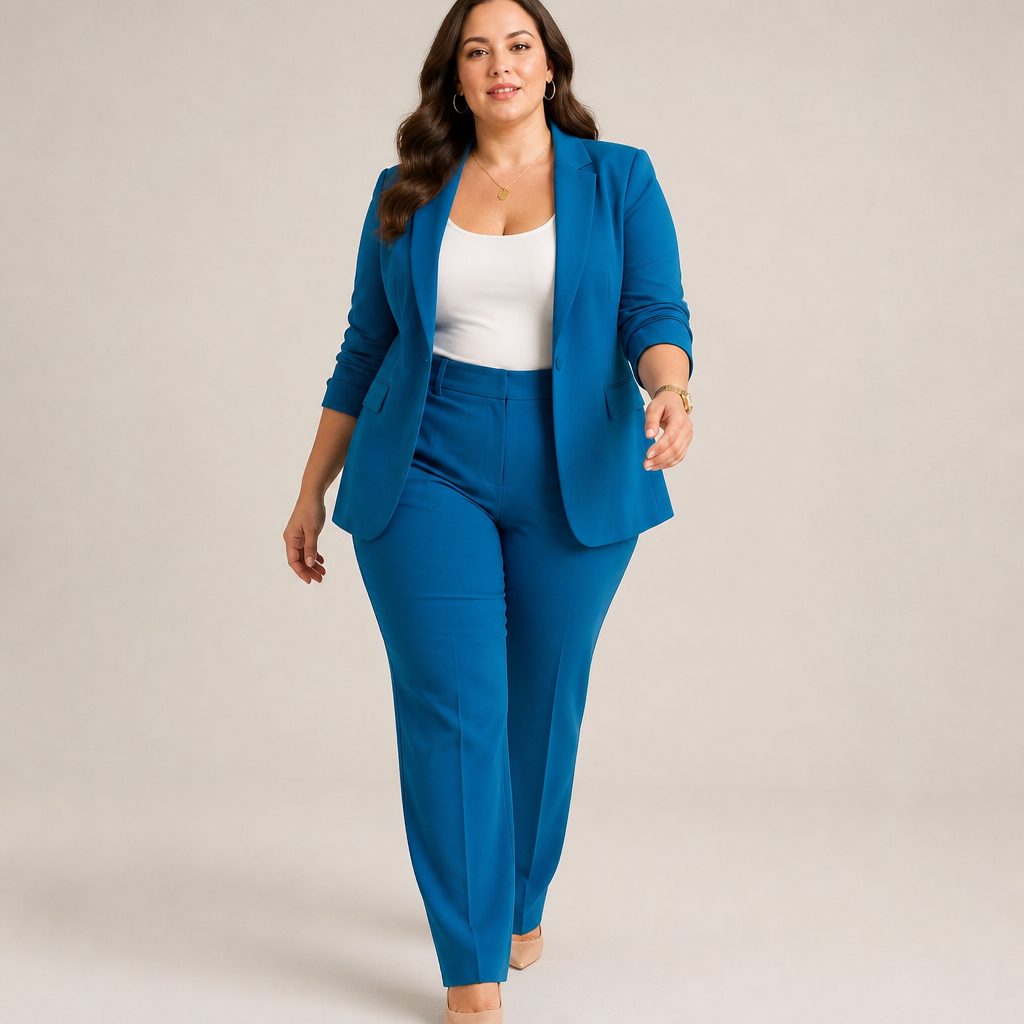 Tailorra – 3D Jacquard Blazer And Trouser Set