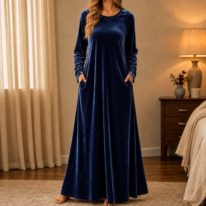 Overa – Long-Sleeve Maxi Dress