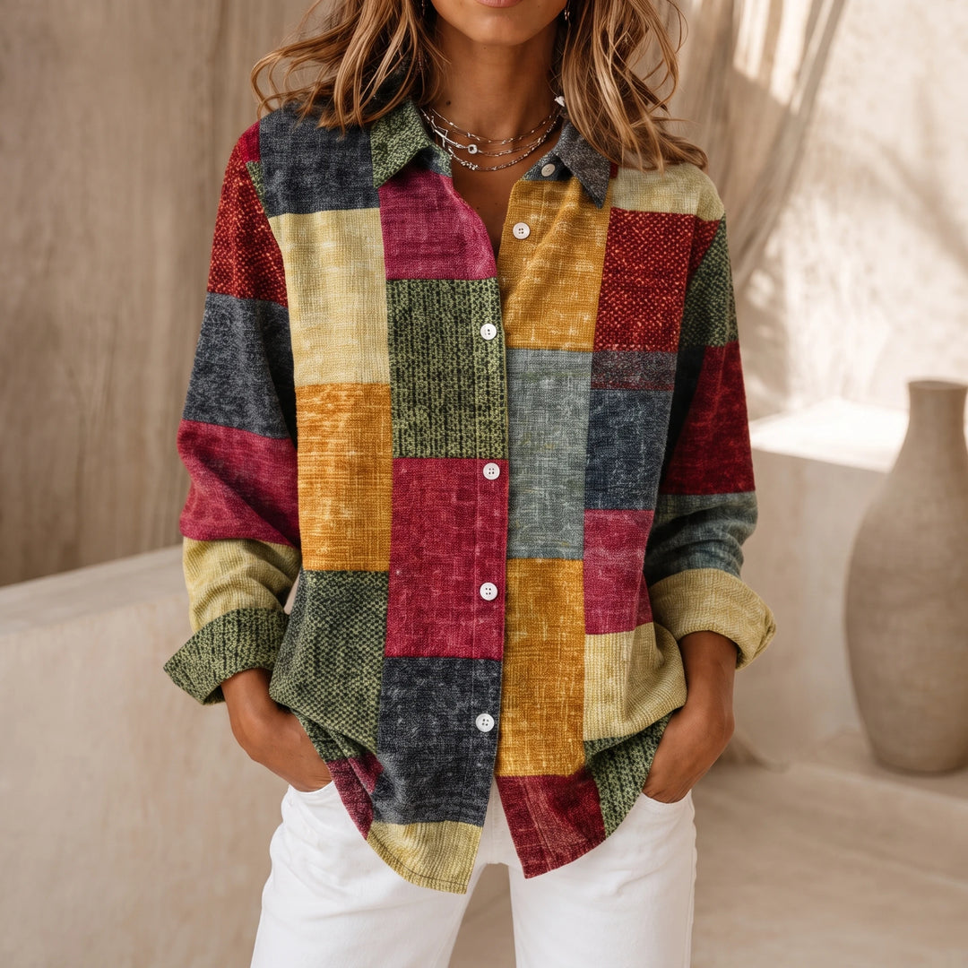 Harlowe – Stripe Button-Up Shirt