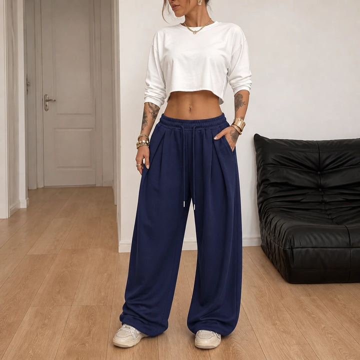 Pleatform – Deep Pleated Balloon-Leg Trousers