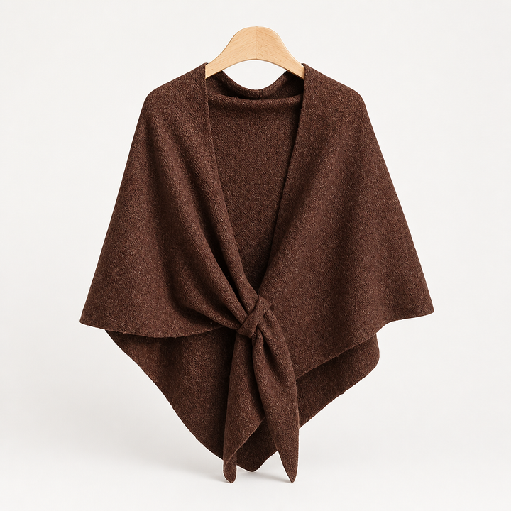 Wrapha – Tie-Front Convertible Knit Shawl Wrap