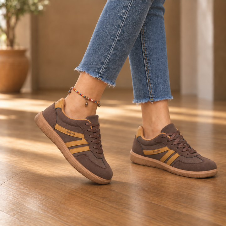 Solange – Wide Toe Box Cushioned Sneakers