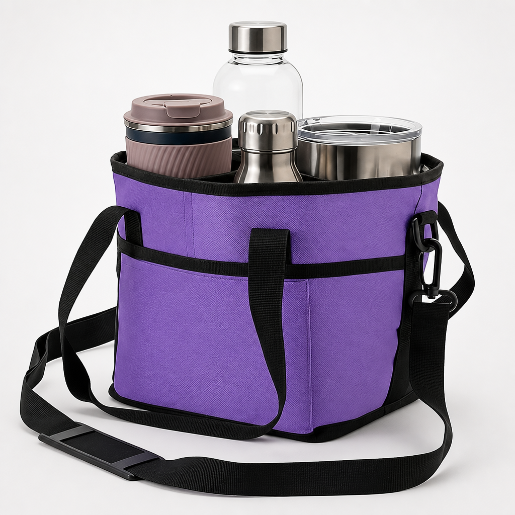 Tripcarry - Family Size 4-Compartment Drink Bag