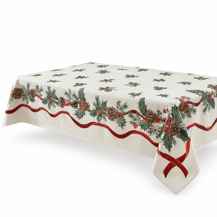 Evermerry – Christmas Print Polyester Tablecloth