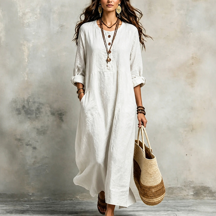 Daylora – Pocketed Maxi Dress