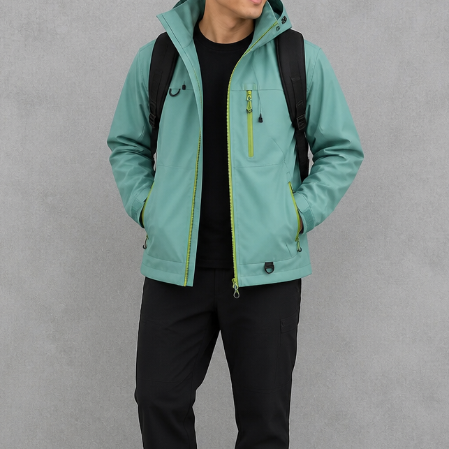 Vantrek – Lotus-Effect Waterproof Windbreaker Jacket