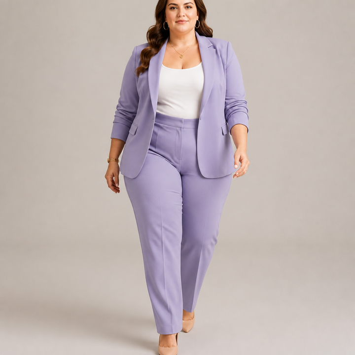 Tailorra – 3D Jacquard Blazer And Trouser Set
