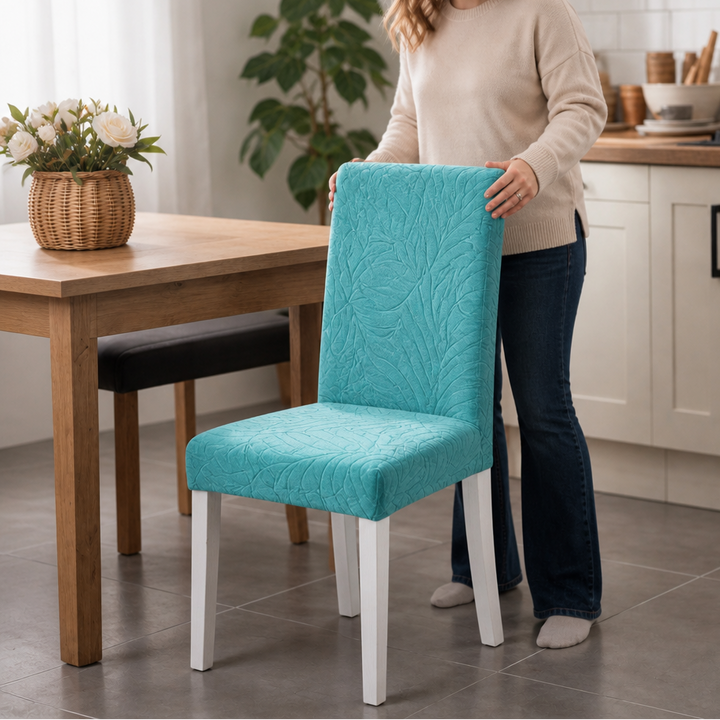 Velvella – Stretch Velvet Dining Chair Covers