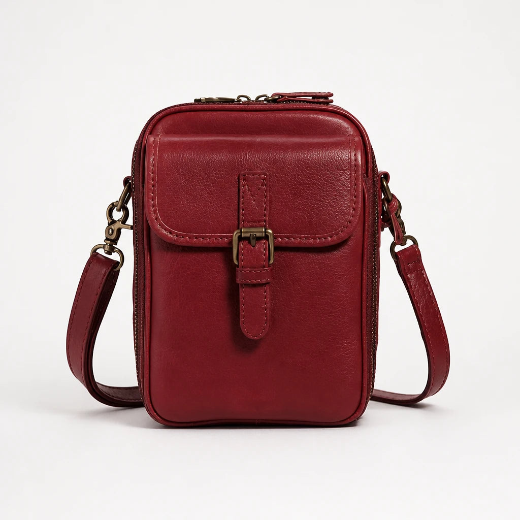 Liora – Multiple-Pocket Adjustable Strap Crossbody Bag