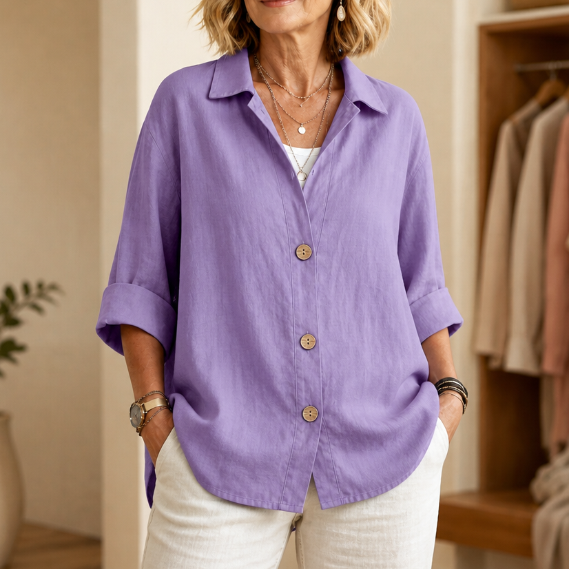 Wearbella – Oversized Button-Down Shirt