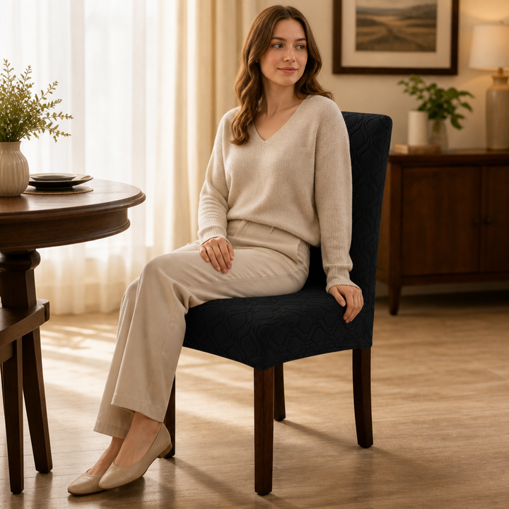 Snugfit – Stretch-Fit Anti-Slip Dining Chair Cover
