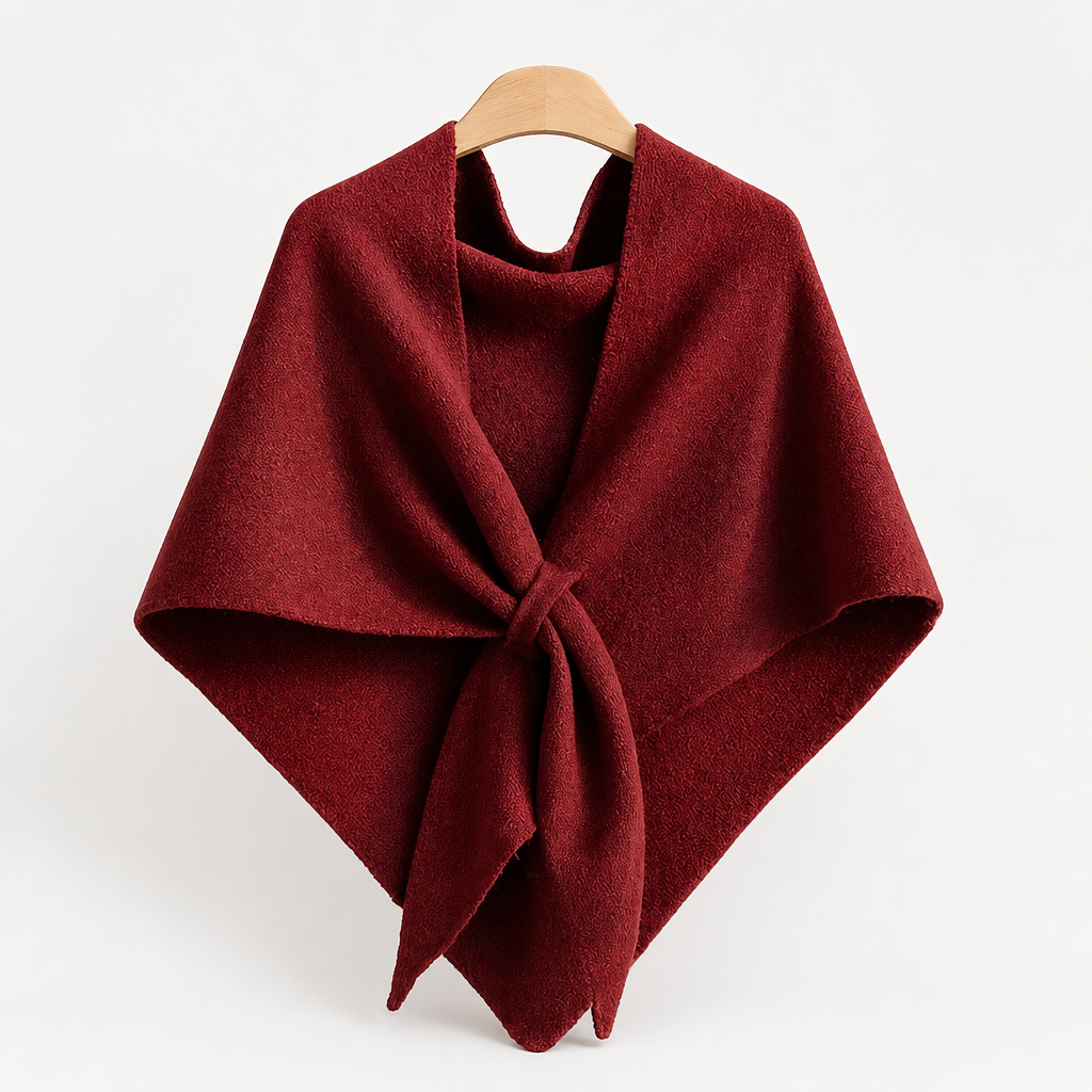 Wrapha – Tie-Front Convertible Knit Shawl Wrap