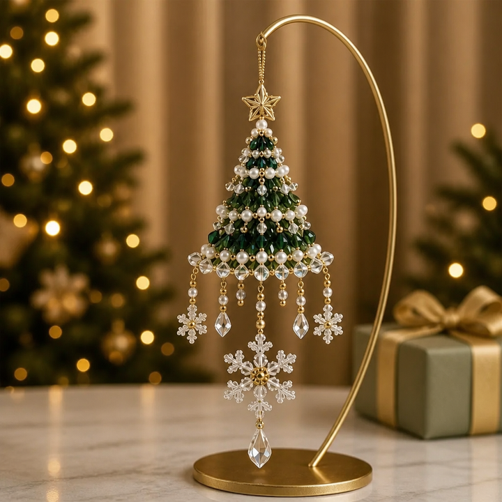 Bead & Bough – Beaded Christmas Tree Ornament Kit
