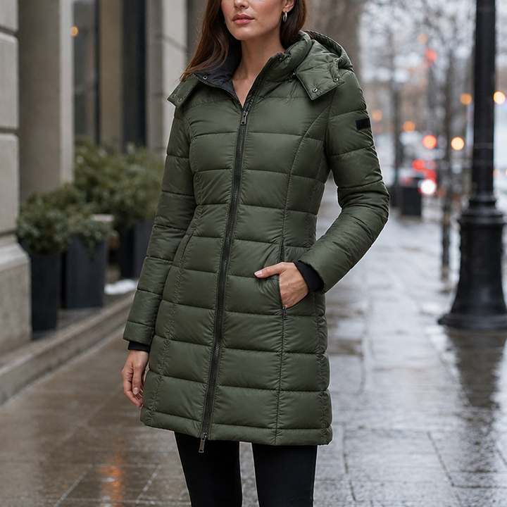Wearbella – Fill Down Mid-Length Puffer Jacket