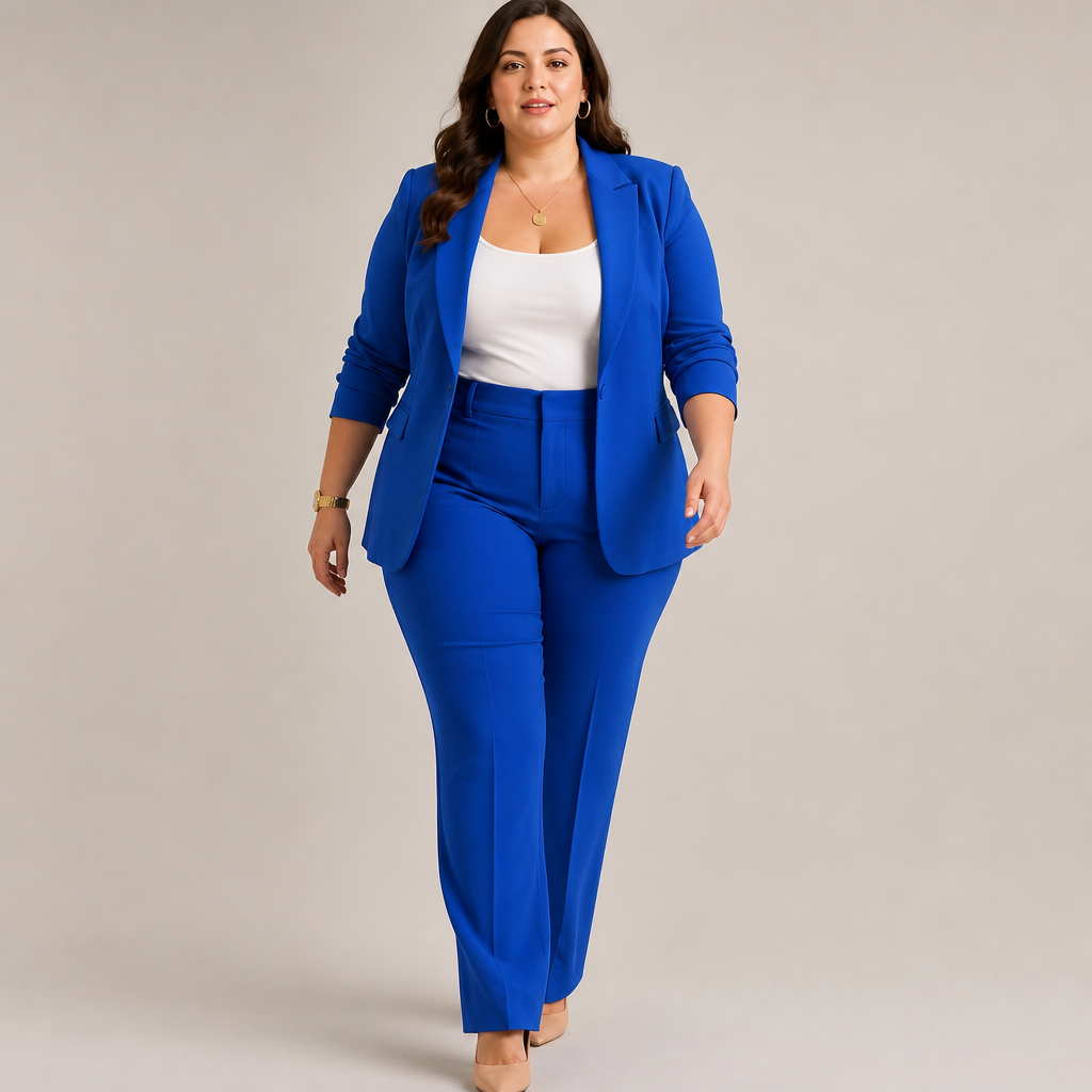 Tailorra – 3D Jacquard Blazer And Trouser Set