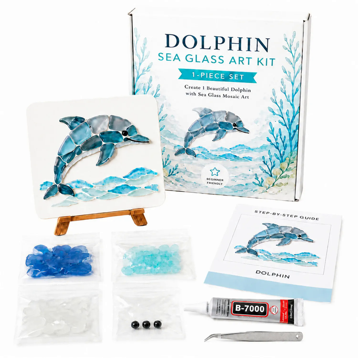Tideglass – Ocean Sea-Glass Mosaic Kit