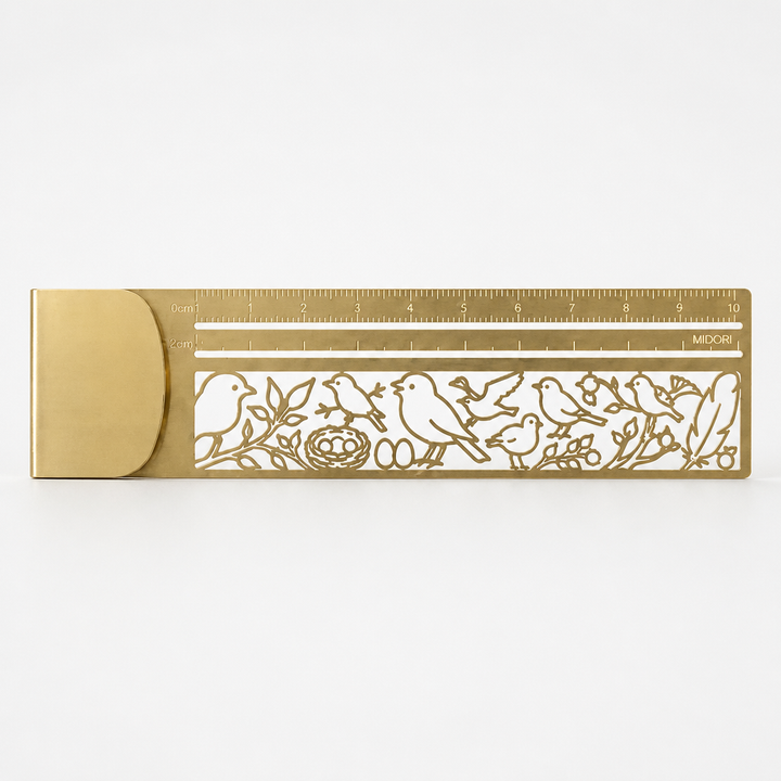Markwell – Cat Stencil Ruler Bookmark