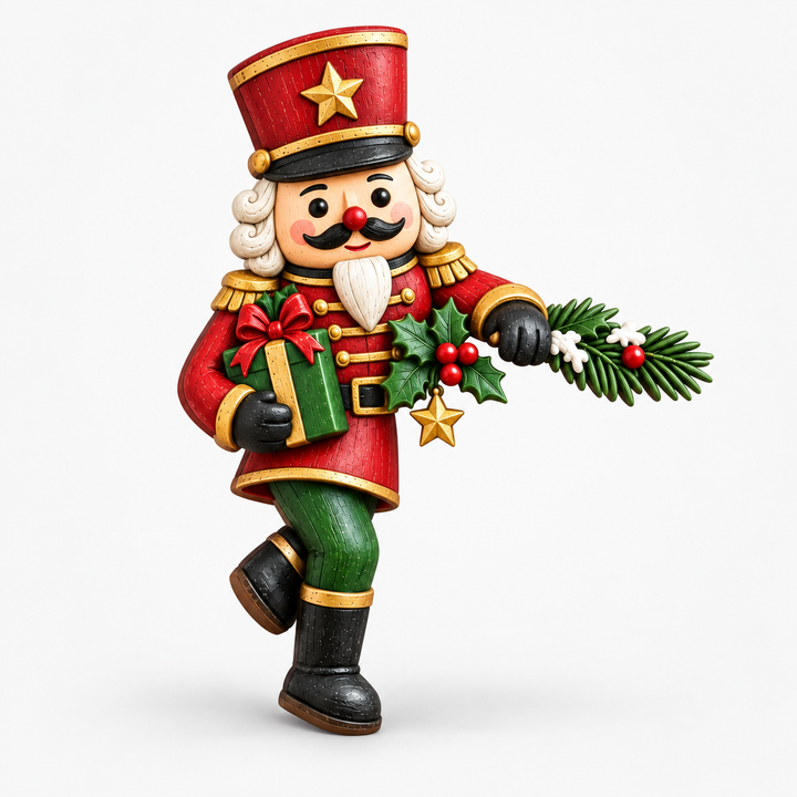 Peekaboo Noel – Dimensional Christmas Doorway Corner Decoration