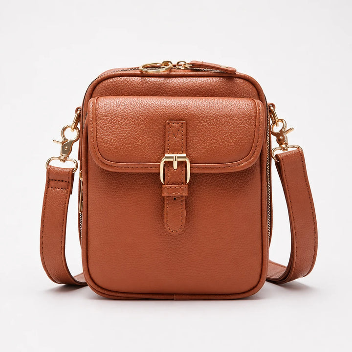 Liora – Multiple-Pocket Adjustable Strap Crossbody Bag
