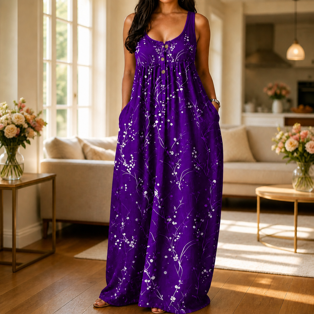 Stillwear – Maxi Dress That Drapes, Never Clings
