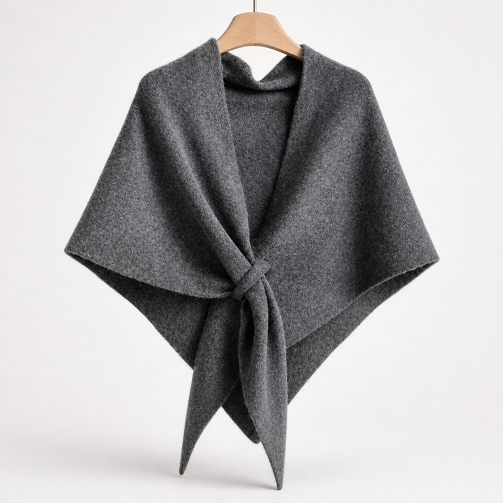 Wrapha – Tie-Front Convertible Knit Shawl Wrap