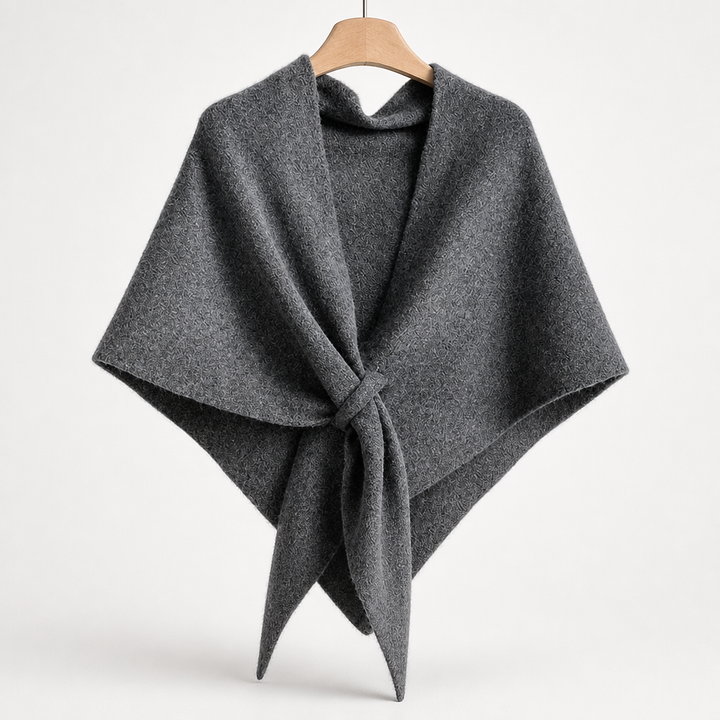 Wrapha – Tie-Front Convertible Knit Shawl Wrap