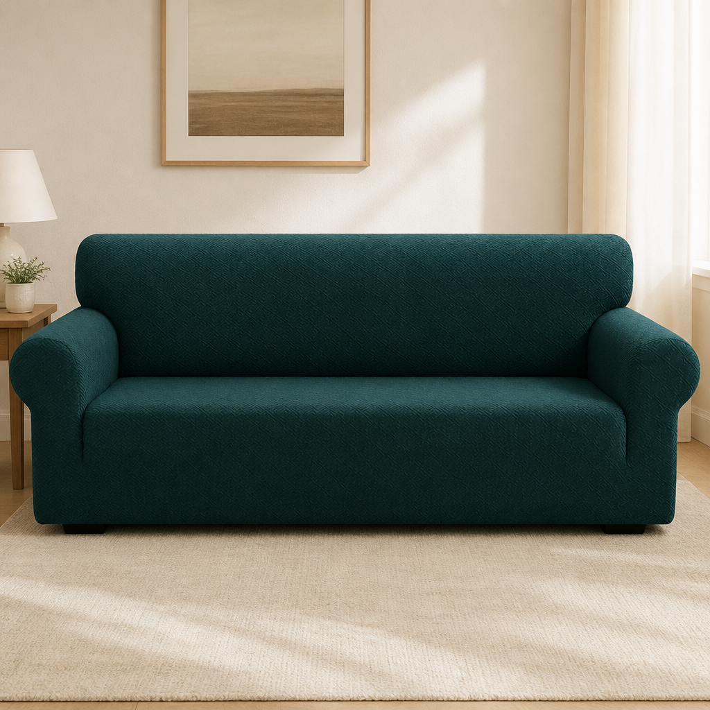 Snugfit – Textured Jacquard Non-Slip Stretch Sofa Slipcover