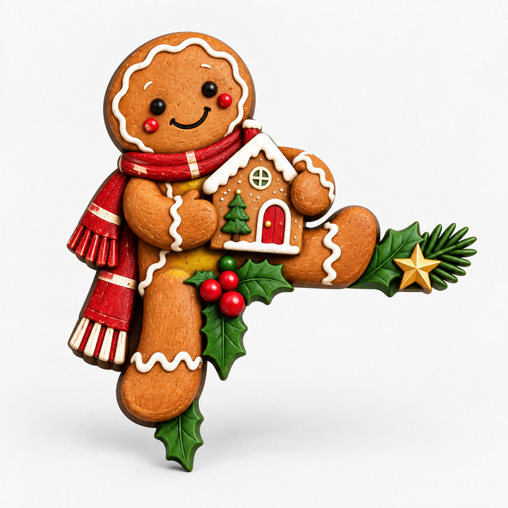 Peekaboo Noel – Dimensional Christmas Doorway Corner Decoration