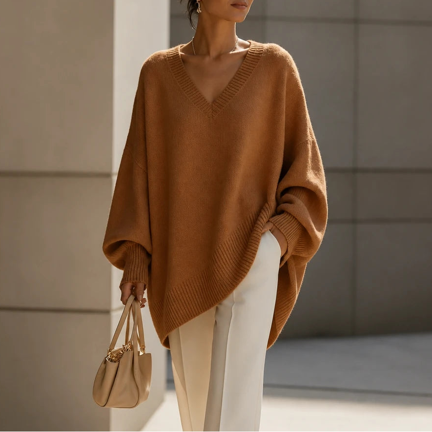 Lunavia – Mid-Length Knit Sweater