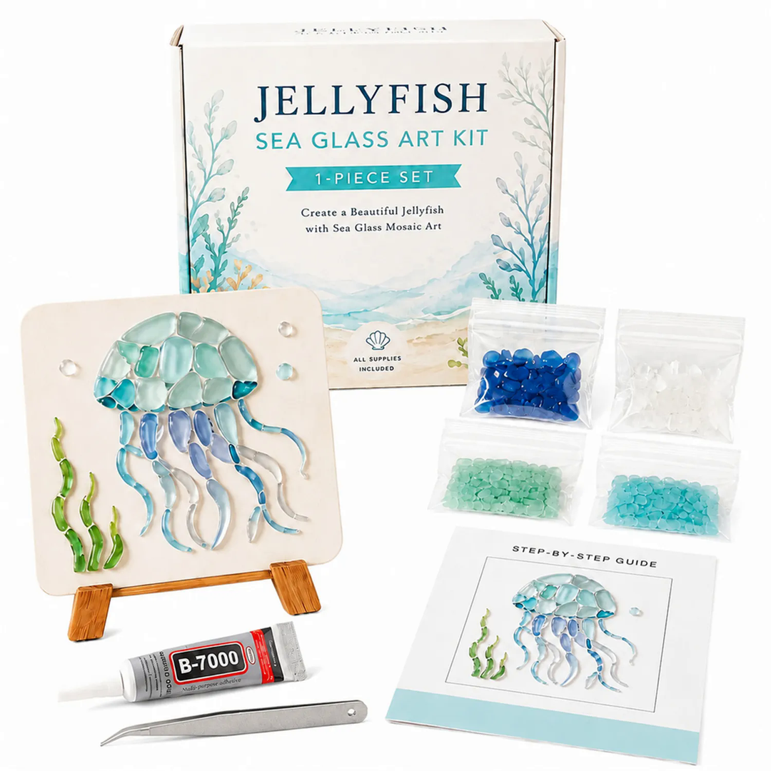 Tideglass – Ocean Sea-Glass Mosaic Kit