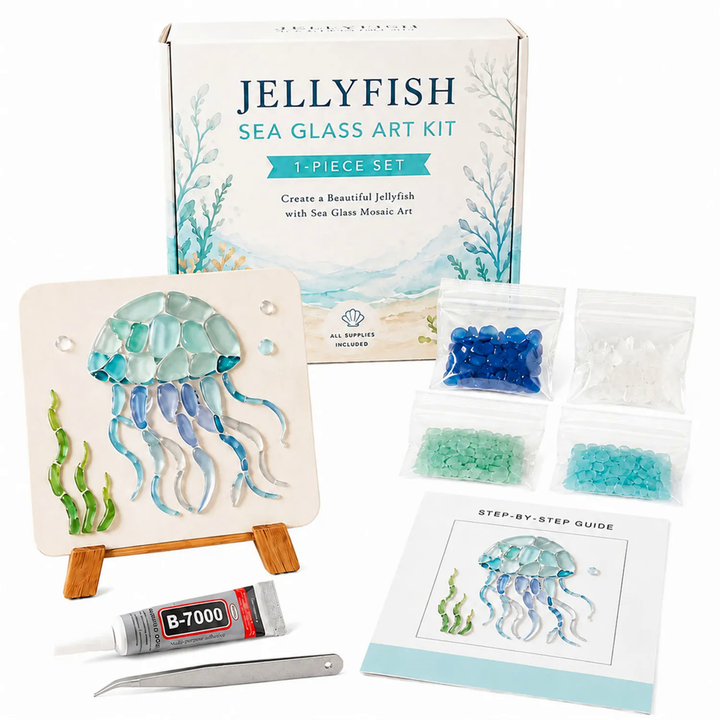 Tideglass – Ocean Sea-Glass Mosaic Kit
