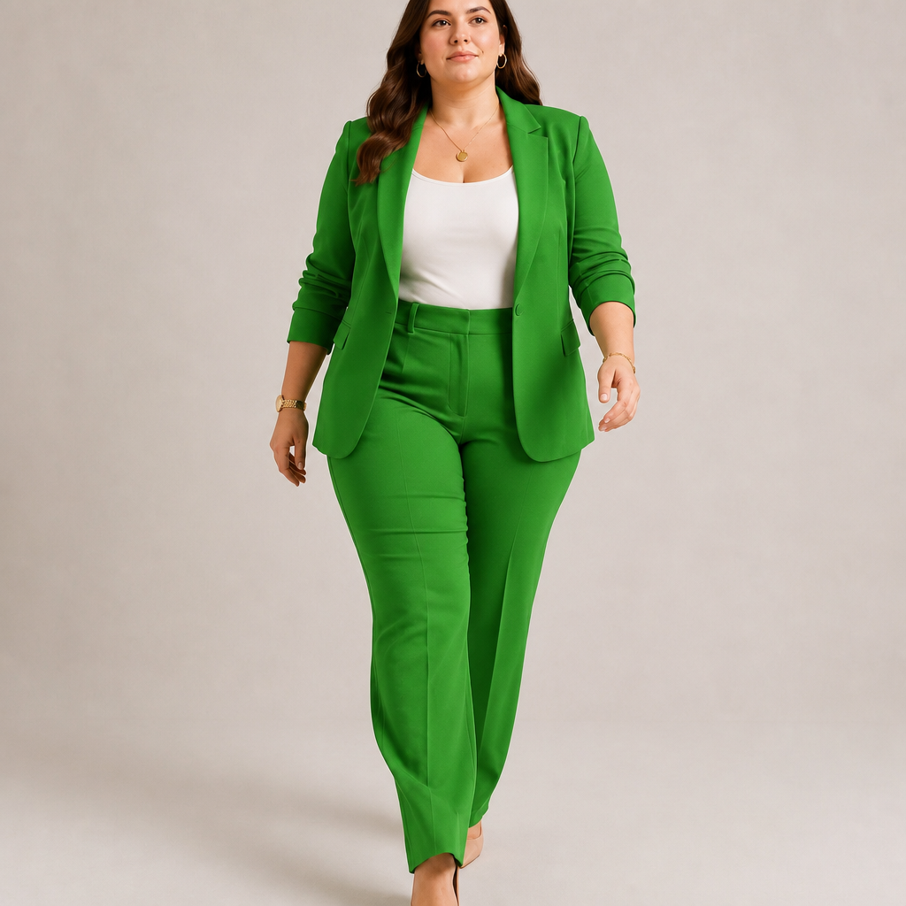 Tailorra – 3D Jacquard Blazer And Trouser Set