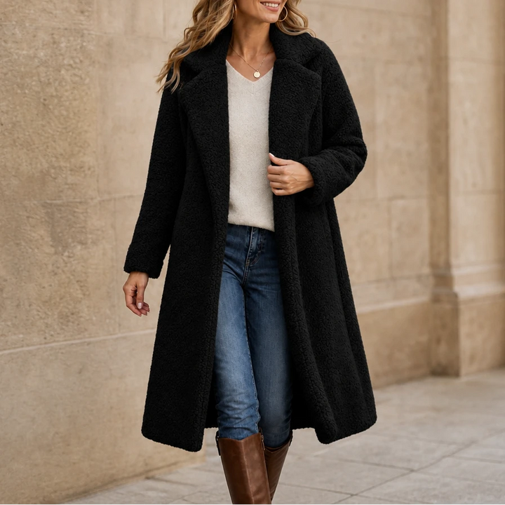 Veloura – Long Teddy Coat
