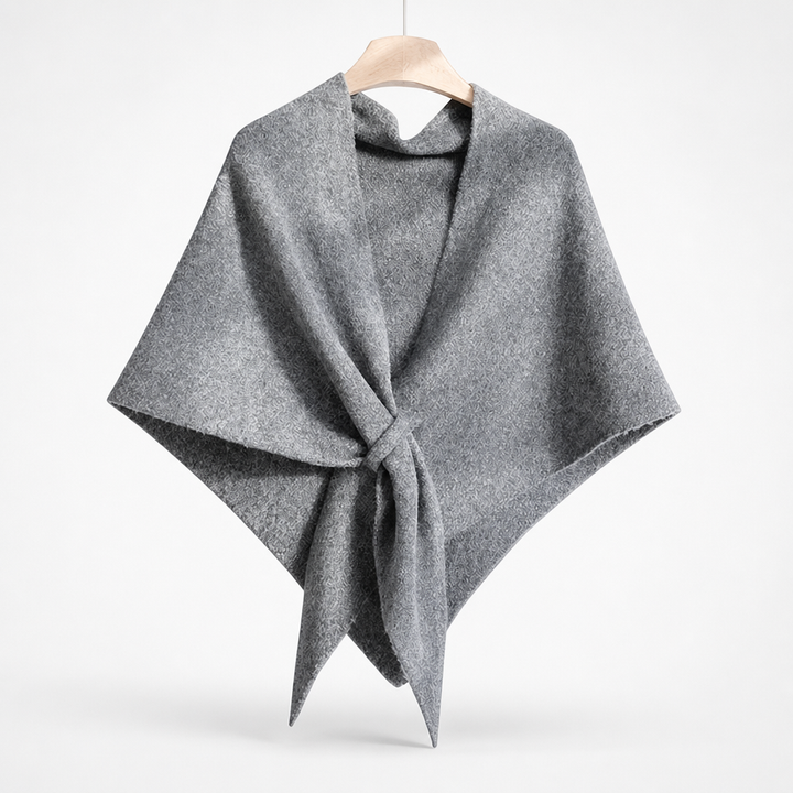 Wrapha – Tie-Front Convertible Knit Shawl Wrap