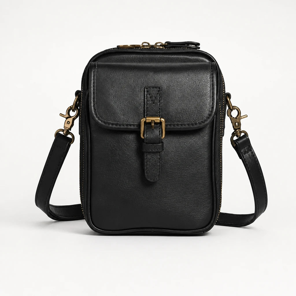 Liora – Multiple-Pocket Adjustable Strap Crossbody Bag