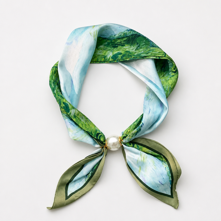 Pearluxe – Faux Pearl Magnetic Scarf Clasp