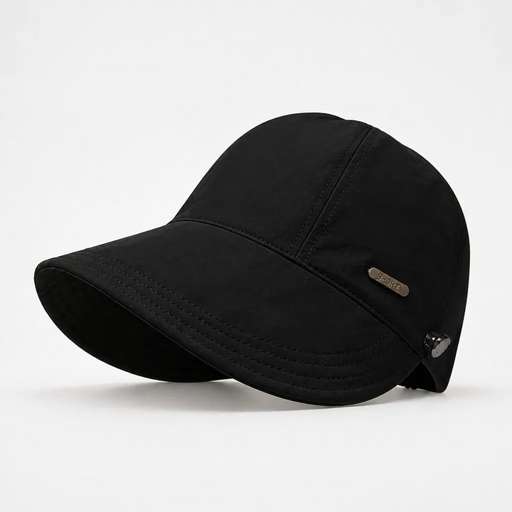 Solera – Wide-Brim Foldable Sun Hat with UPF 50+ Protection and Adjustable Back Strap
