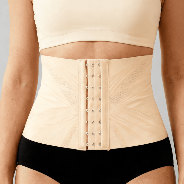 Veluna – Adjustable High Waist Tummy Control Panty Beige