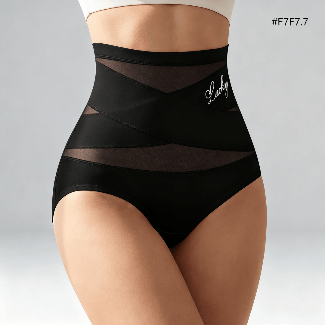Veluna – High Waist Tummy Control Shaping Panties Black / S