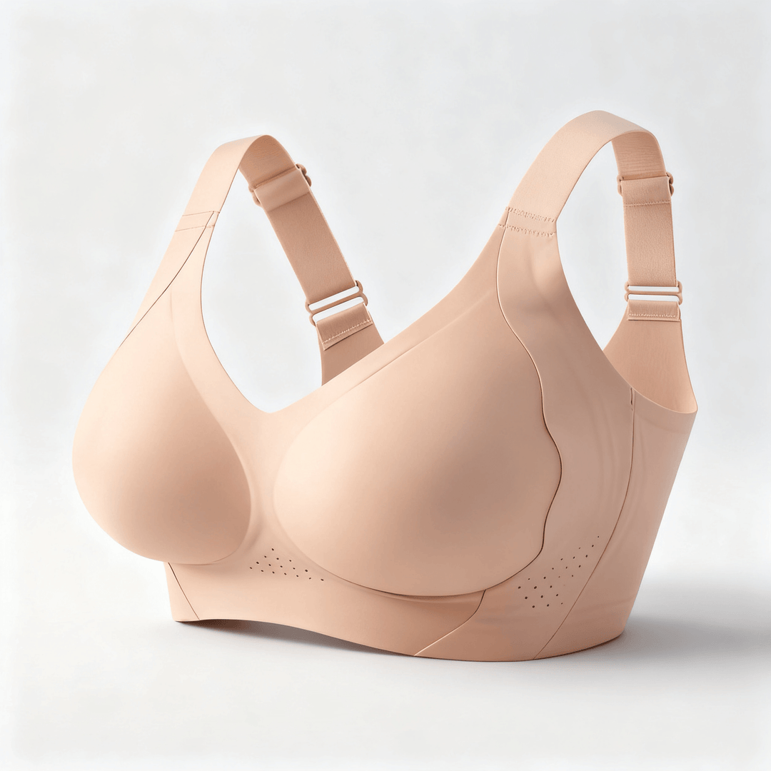 Veluna – Invisible Wide Band Wireless Support Bra Nude