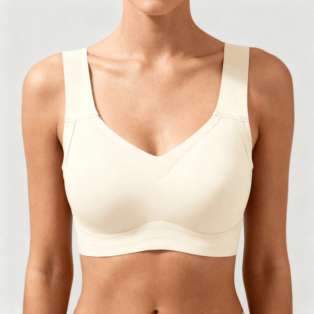 Veluna – Seamless Wireless Comfort Bra Ivory
