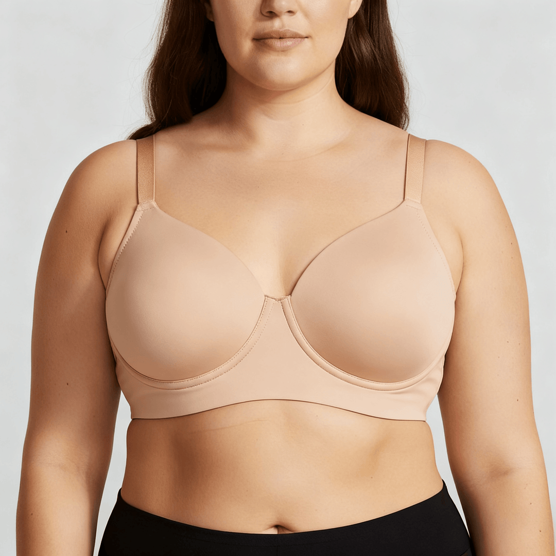 Veluna – Wide-Band Full-Bust Shaping Bra Nude / 32B – 32DDD