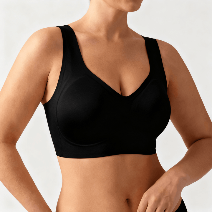 Veluna – Wire Free Lifting Jelly Bra Black