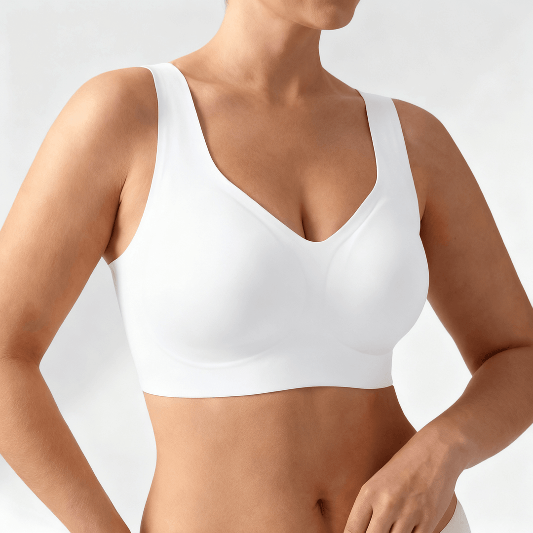 Veluna – Wire Free Lifting Jelly Bra White