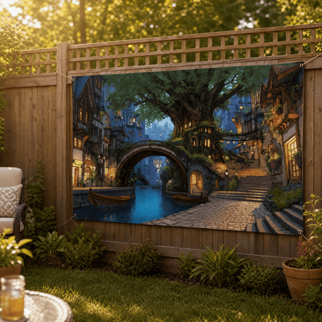 Verdara – Garden Backdrop Banner Wonderland