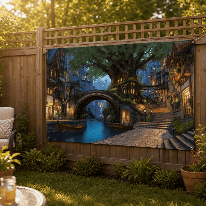 Verdara – Garden Backdrop Banner Wonderland