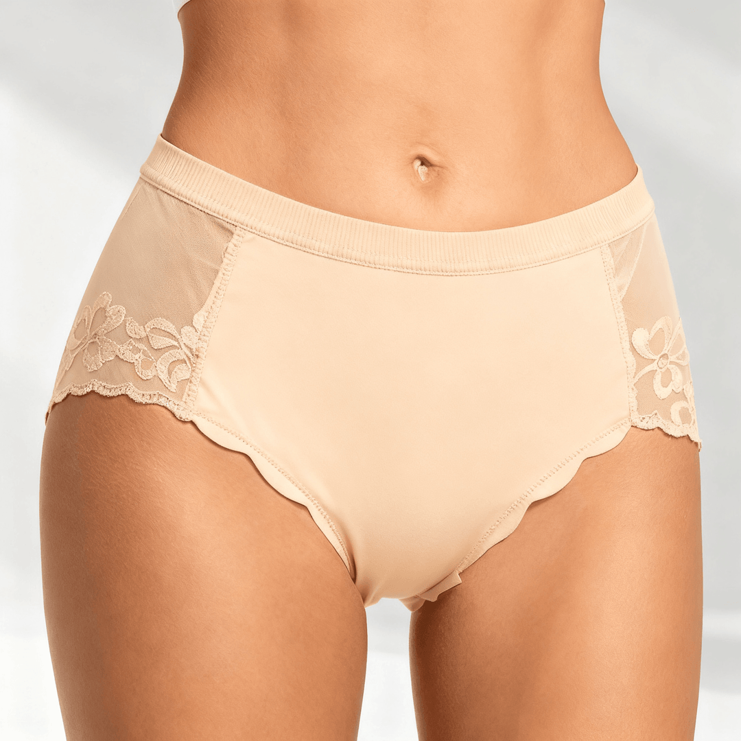 Vivelyn - Sexy Lace Briefs for Women Beige
