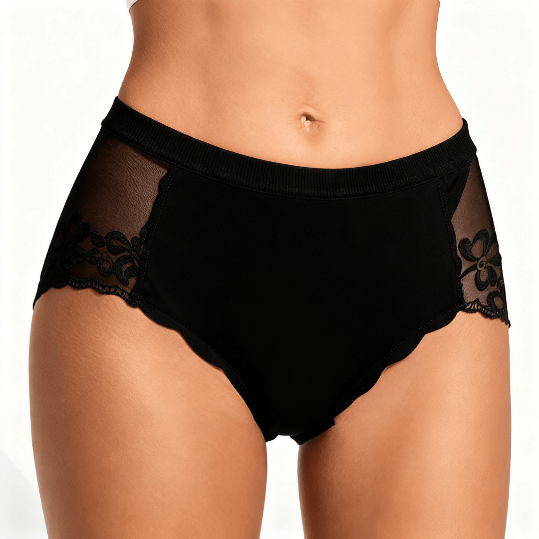 Vivelyn - Sexy Lace Briefs for Women Black