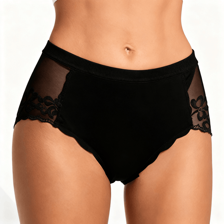 Vivelyn - Sexy Lace Briefs for Women Black